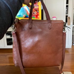 Madewell Mini Zip Transport Tote Crossbody